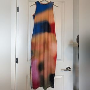 Tie-Dye Maxi Dress - Size M